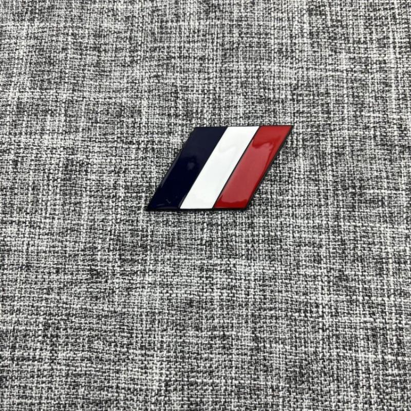 UK Italy Germany flag car sticker metal car logo car scratch sticker leaf board personalized logo logo decoration