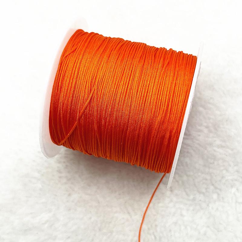 30M/Roll 0.4mm Nylon Cord Thread Chinese Knot Macrame Cord Bracelet Braided String DIY Tassels Beading Shamballa String Thread