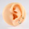 1PC Stainless Steel Septum Clicker Ring Skull Vine Design Daith Piercing Ring  Nose Piercing