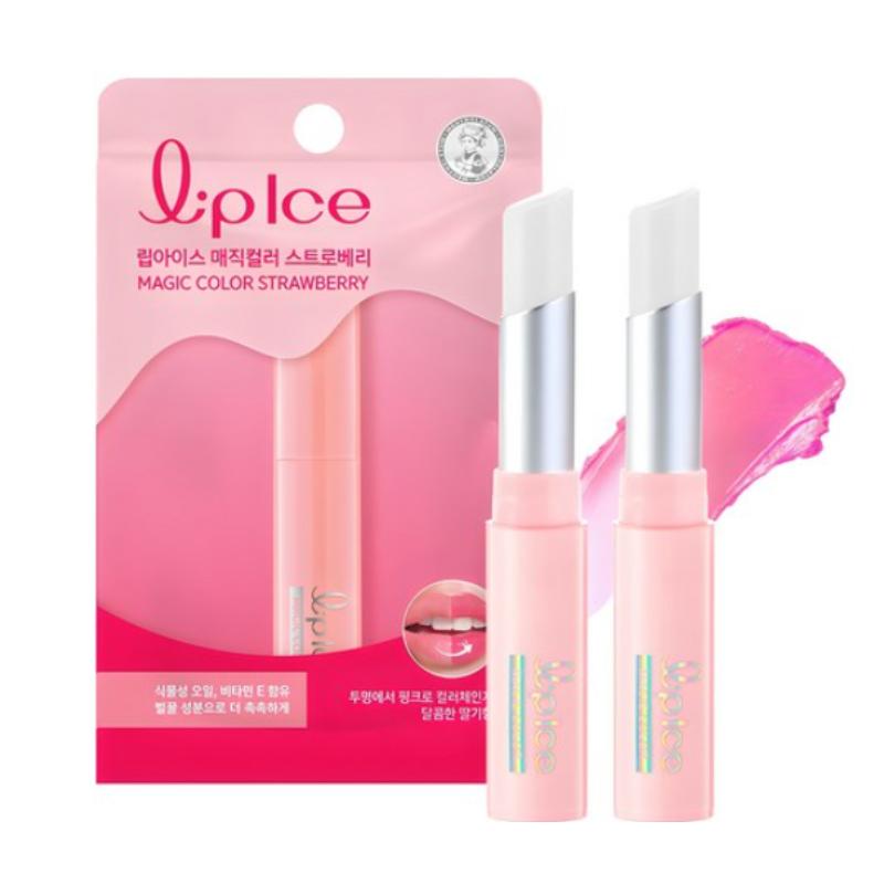 Lipice Magic Color Strawberry (2g*2ea) / Lipbalm