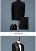 Men's 3D Flower Patchwork Suit Set - Formal Wear for Chorus, Singers, and Art Exams