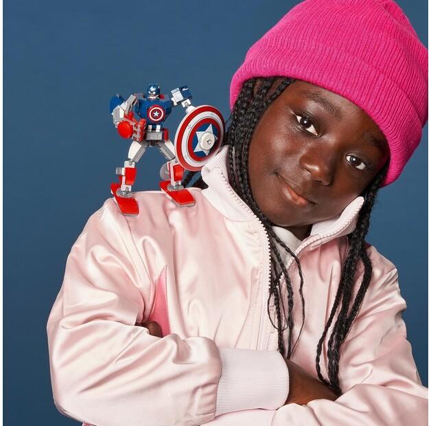 LEGO Marvel Avengers 76168 Captain America's Armored Mech