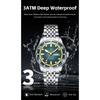 POEDAGAR Luxury Military Man Watch Casual Waterproof Luminous Date Week Men Watch Stainless Steel Quartz Men's Watches Reloj+Box