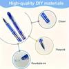 35pcs/set Erasable Gel Pens 0.35mm Full Barrel Erasable Neutral Pens. Comes with Eraser Round Gel Pen