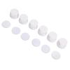 6 Pcs Magnetic Cable Clips Rotating Easy Open Cable Management Wire Holder Keeper White