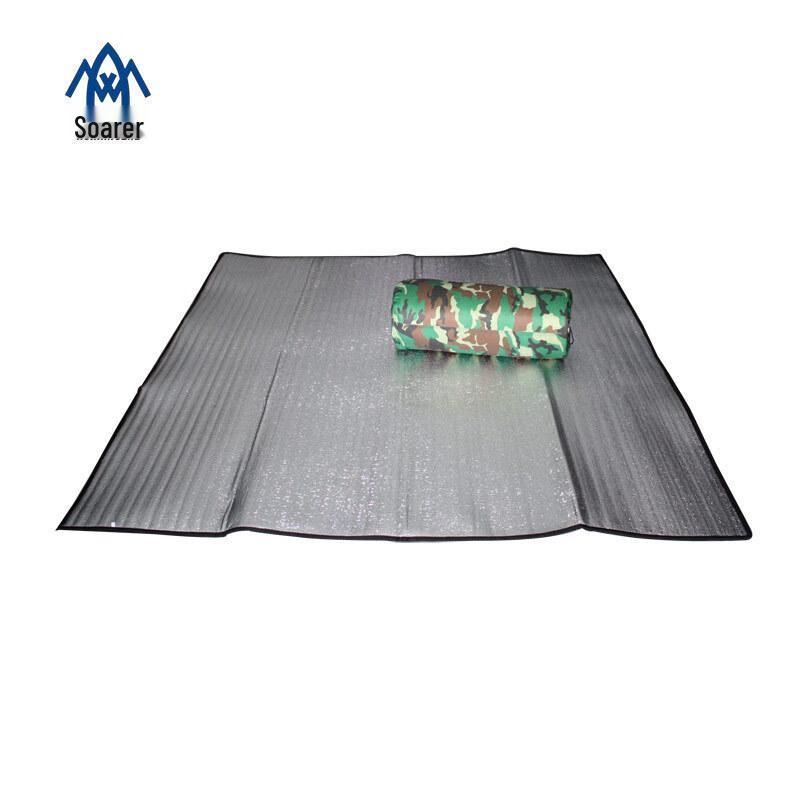 Soarer Heavy-Duty Aluminum Foil Outdoor Mat 2m x 2m x 0.9cm