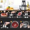 Multifunctional 4L Stainless Steel Meat Grinder and Food Processor (110V/220V)