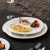 Ruhan European Style 14-inch Divided Bone China Plate