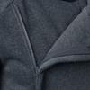 Autumn Winter Men's Solid Color Hooded Long Sleeve Side Zipper Design Hoodie