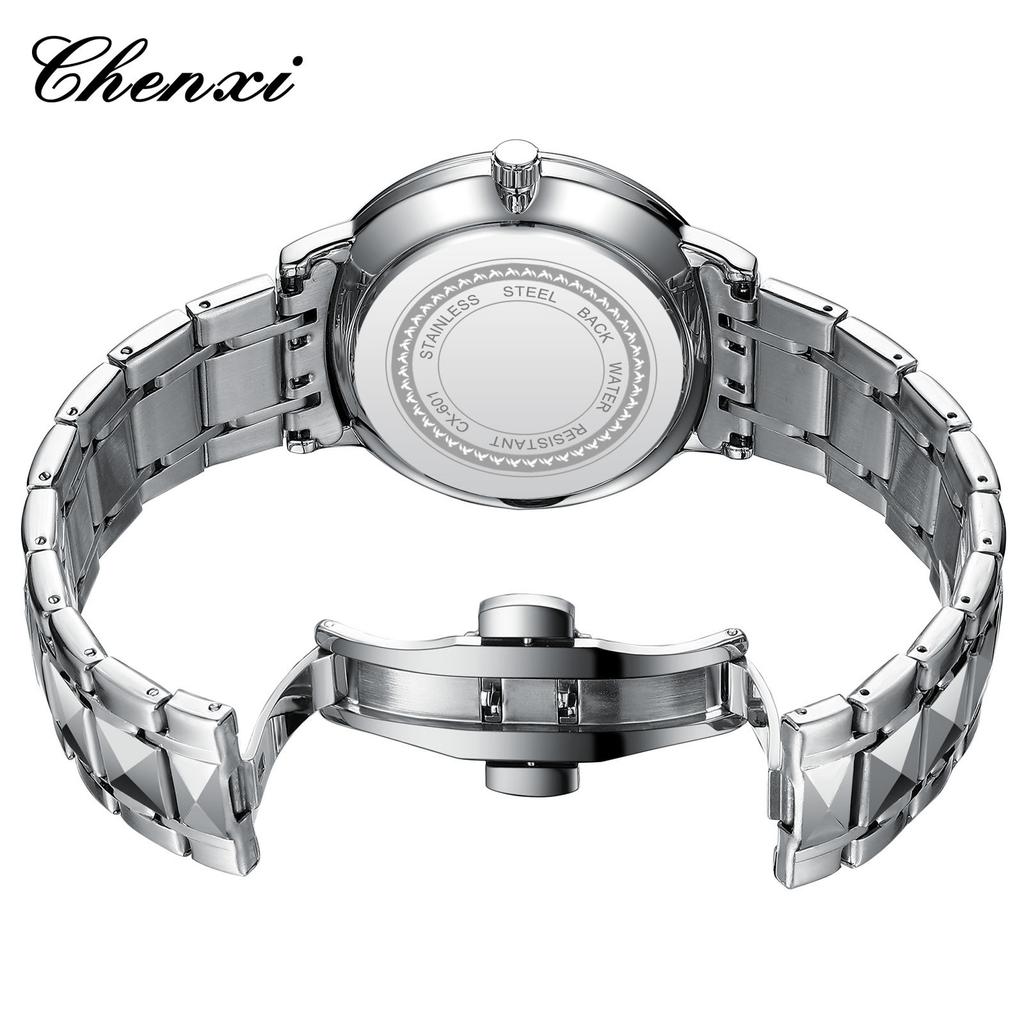Men's Dual Calendar Dial Fashion Trend Quartz Watch Calendar Night Light Waterproof Watch