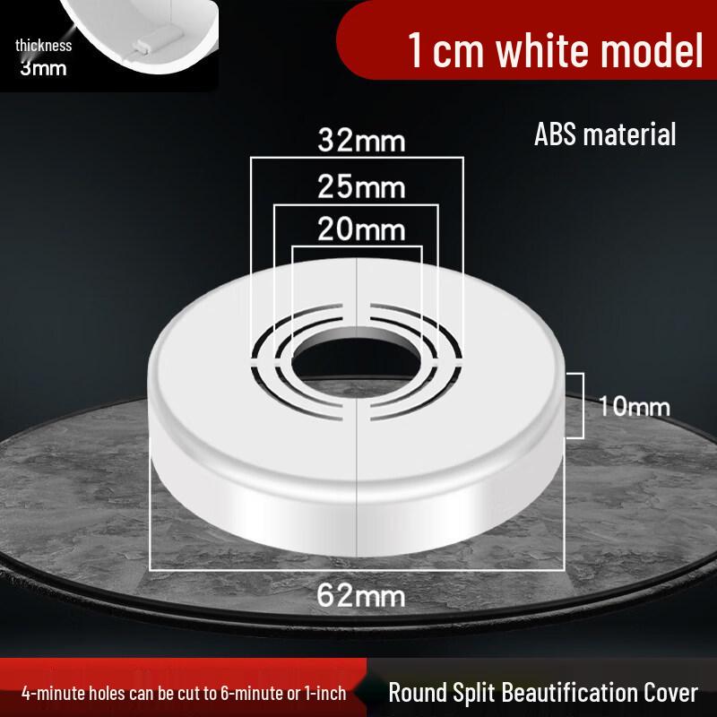 

Decorative Pipe Cover for Shower Faucet