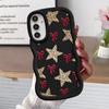 Case for Samsung Galaxy A21s A52 A11 A15 A13 A16 A14 A12 Soft Phone Cover A22 A53 A23 A04 A06 A05 A33 A03 Leopard Love Star