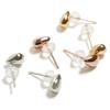 CORANZO Drop Stud 10k Yellow Perfect as a Gift Women's Earrings, Small, Gold,