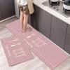 Tappetino da cucina Tappeto a striscia lunga per corridoio della camera da letto Tappeto morbido e antiscivolo Tappetino per ingresso Accessori da cucina