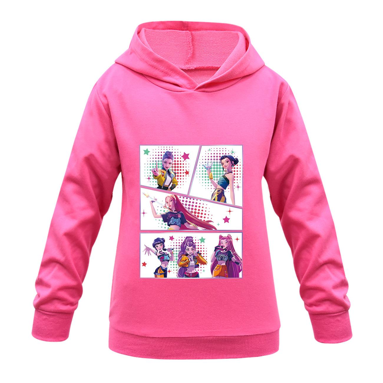 Middle-aged children s sweater cosplay cartoon printed children s pullover sweater 100