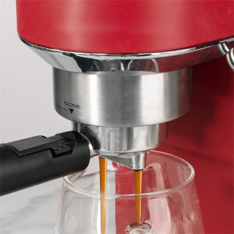 51mm Bottom Handle Filter Basket for Coffee Enthusiasts Espresso Machine Parts Three Ear Portafilter Replacement