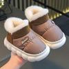 Warme, wasserdichte Baumwollschuhe für Kleinkinder & Kinder - Rutschfest, Dicke Sohle, Ideal für den Innen-/Außenbereich