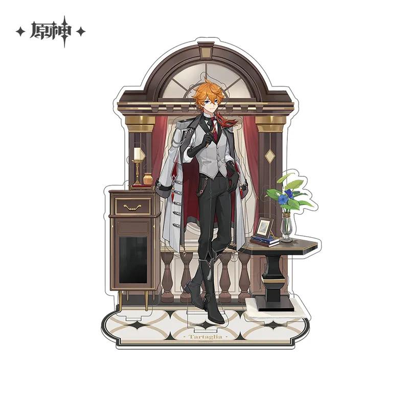 Sunsyea Genshin Impact Oficjalny Merch miHoYo Oryginalna Seria Tematyczna CYHY Odznaka Tartaglii Stojak Akrylowy