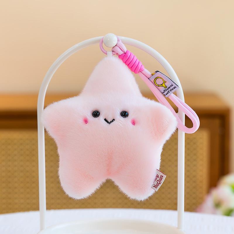 Ocean Series Plush Toy Bag Pendant - Girls' Aquarium Souvenir Gift