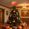 Halloween Tree Topper Pumpkin Tree Topper Halloween Christmas Decor Thanksgiving Decorations Party Supplies For Indoor Office