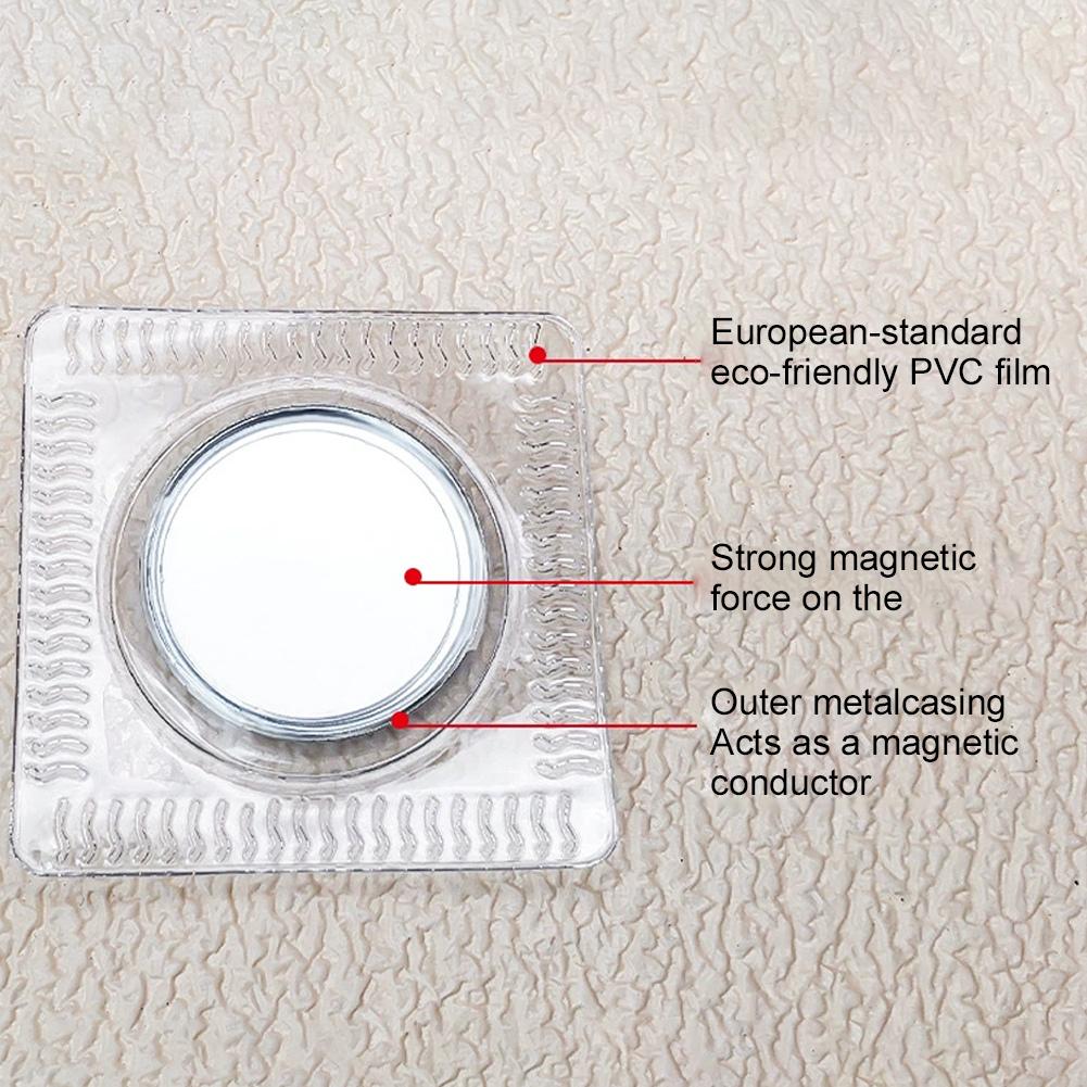 5Pcs Strong Hidden Magnetic Snaps Metal Invisible Magnet Buttons Fasteners for DIY Sewing Handbag Purse Clothing Accessories