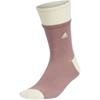 adidas Crew Socks Unisex 1 Pack Wonder Oxidized Red/Light Beige HY5385