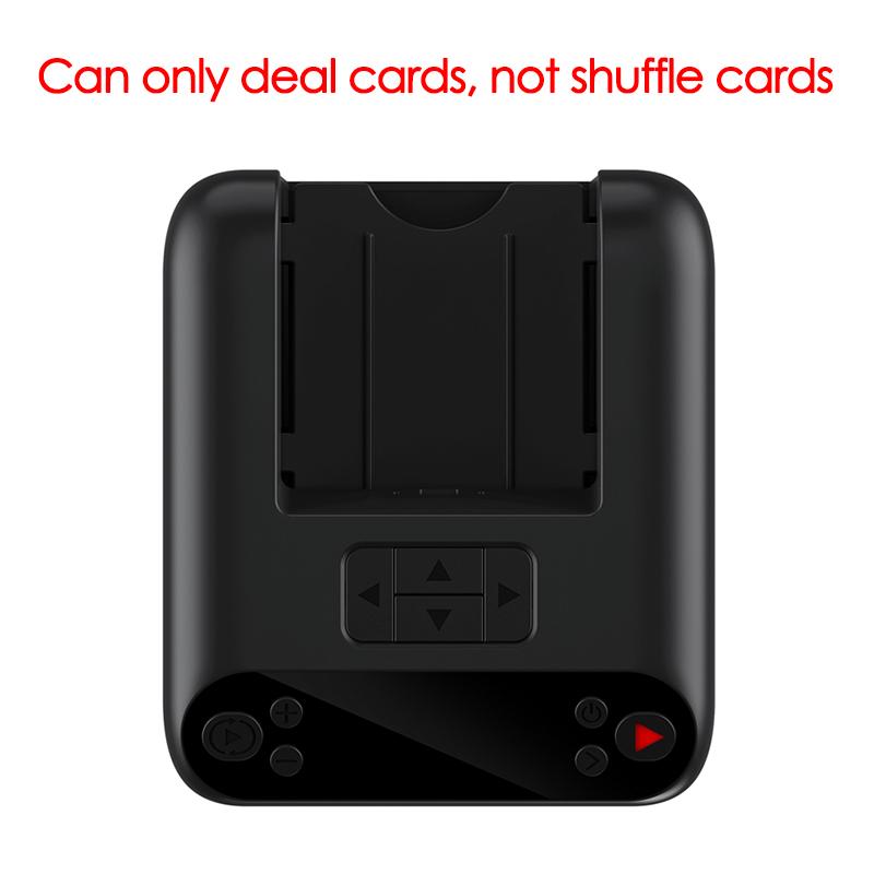 Automatic Dealing Machine 360° Rotating Playing Cards Dealer 5000mAh Rechargeable Intelligent Electric Dispenser Poker Tool