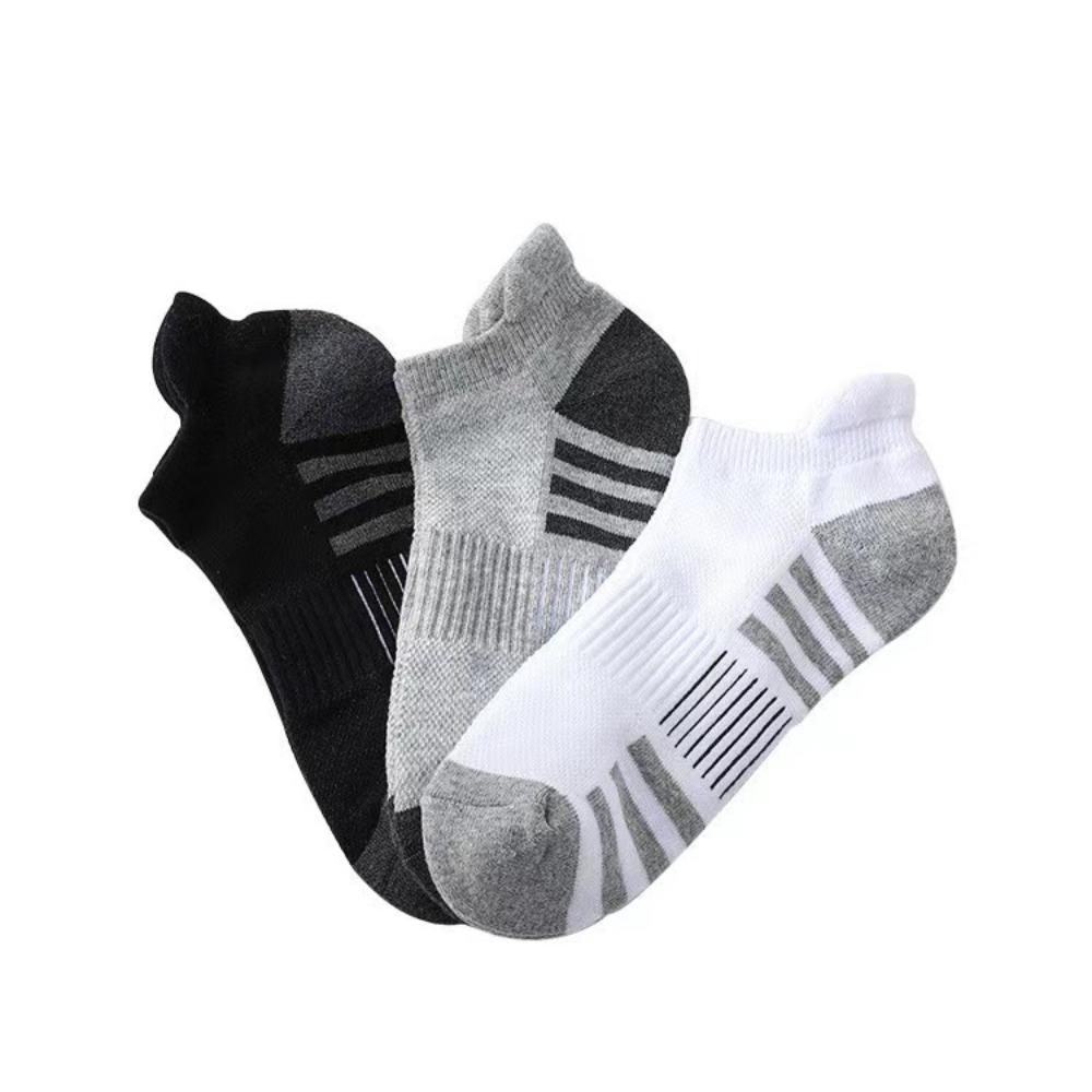 5 Pairs Comfortable Sports Socks Lightweight Low Cut Socks New Running Socks