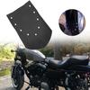 Motorcycle Front Fender Mud Flap With Tassel Motorcycle Modification Accessories(Black)