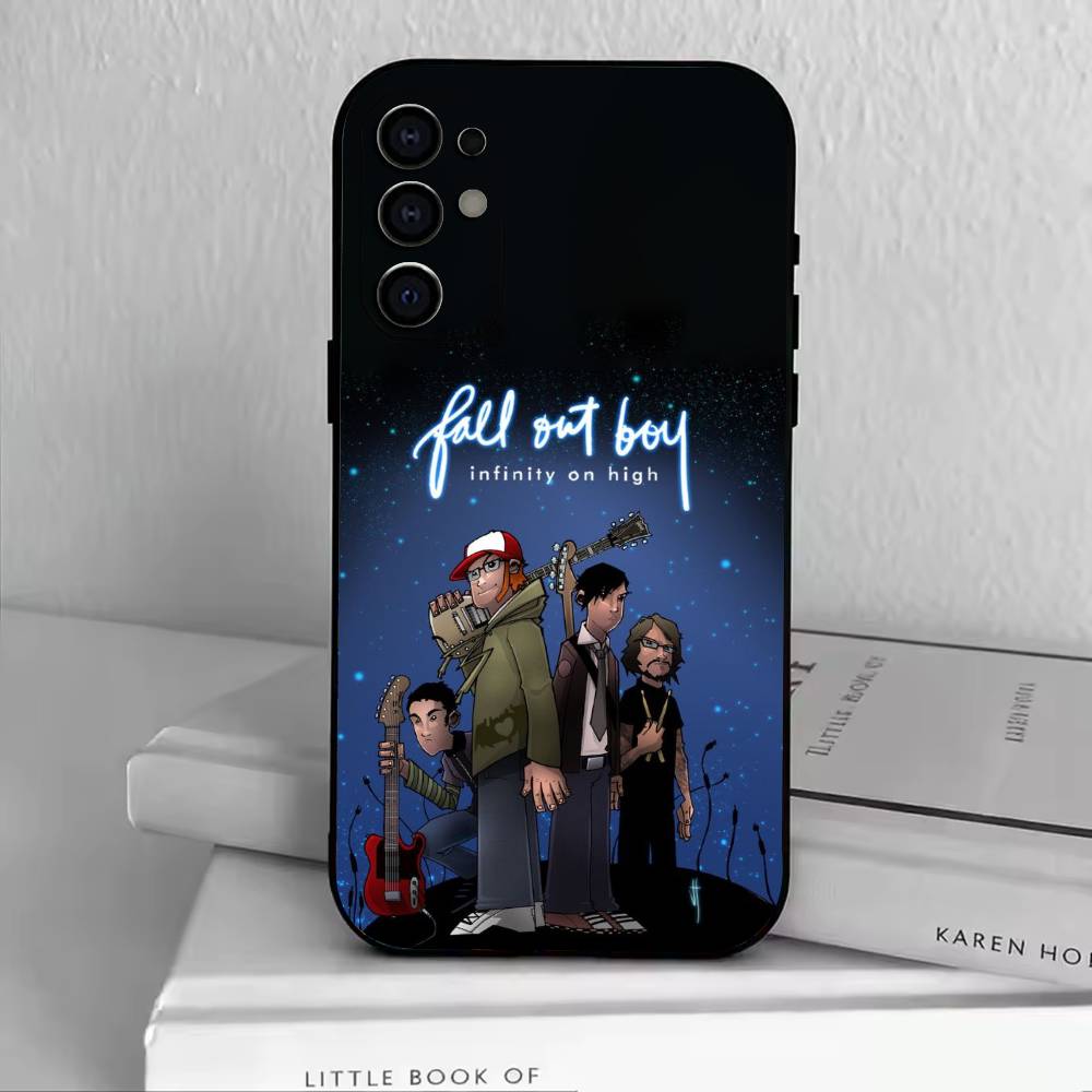 Boy-Fall Out Boy Phone Case For Samsung S25,S24,S21,S22,S23,S30,Ultra,S20,Plus,Fe,Soft Silicone Black Cover