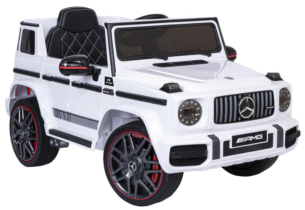 Electric Car For Children Mercedes Amg G63 White
