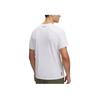 Under Armour Camiseta Esportiva Casual Respirável de Manga Curta Rush Vent Masculina Tops Branco 1383668-100