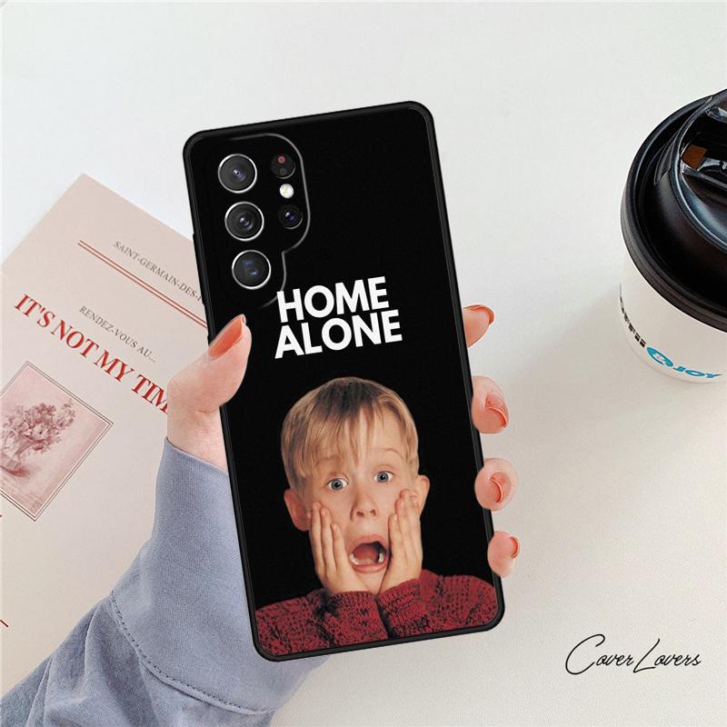 Home Alone phone case For Samsung Galaxy S24 S25 S23 S22 Ultra Note 10 20 Plus S20 S21 FE Cover
