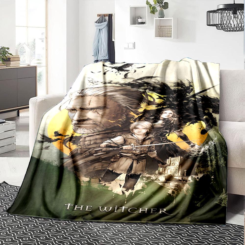 The Witcher 3 Blanket Durable Comfort Great For Office Office Chair Picnics For All Seasons Warmthful Decor Perfect Gift For Relatives And Friends