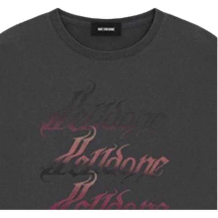 We11done Ss26 Rhinestone Style Short Sleeve Logo T-Shirt Unisex Tops WD-TT2-26-769-U-CH