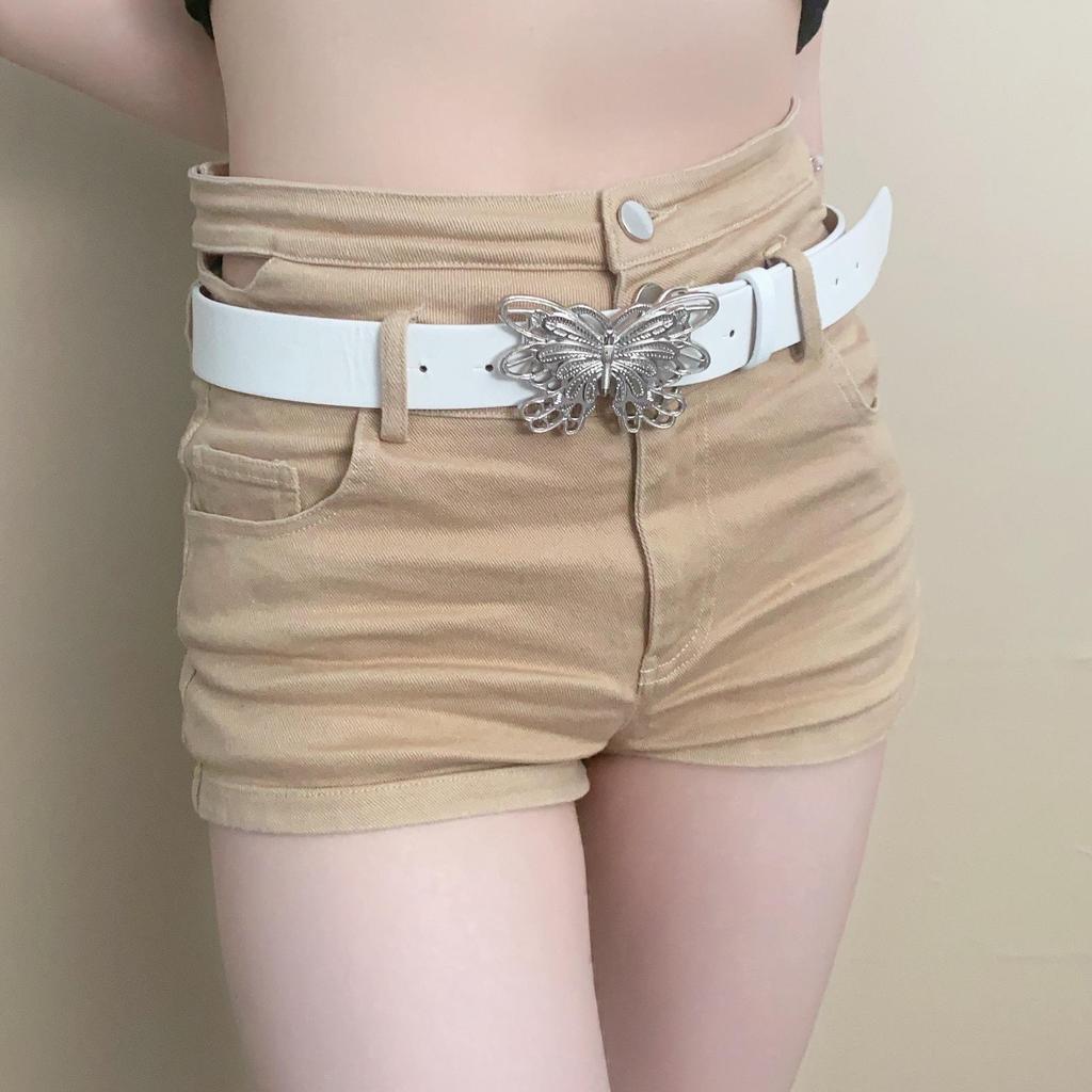 Retro Leather Butterfly Waistband - Women's Sweet & Cool Punk Style Fashion Accessory