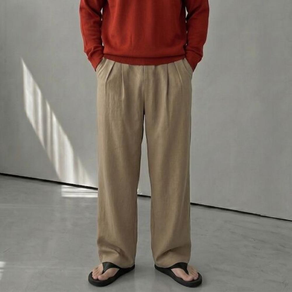 Onl Men Pin Tuck Refrigerator Pants Wide Pants Slacks
