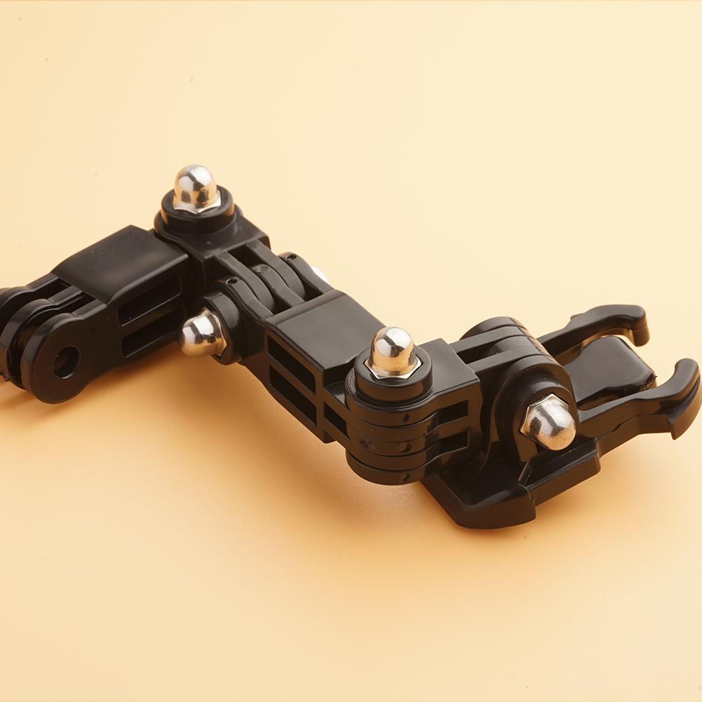 1PC for GOPRO Motorcycle Helmet Mount Curved Arm For XiaoYi 4K Action Camera Accessories for GOPRO Hero 8 7 6 5 4 3 SJCAM sj4000