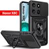 Slide Camera Cover for Honor X8C X7C X9C X6B X7B X8B X9B X6A X7A X8A X9A X6 X7 X8 Case Armor Ring Stand Holder Cover Capa Funda