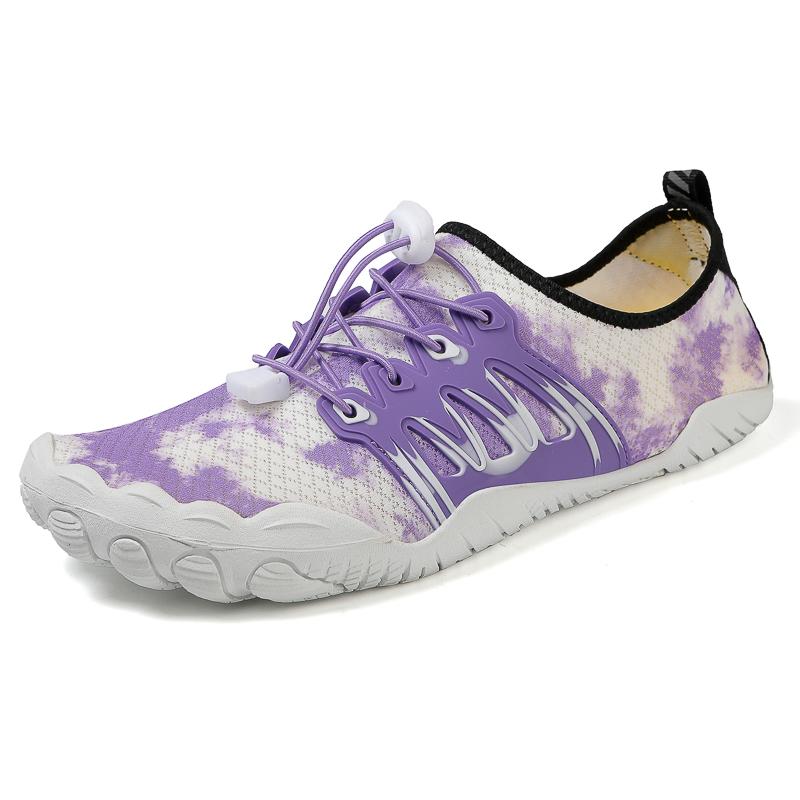 Herren Wasserschuhe Atmungsaktiv Leicht Wassersportschuhe Herren Elastisch Rutschfest Strand Watschuhe Unisex Schnelltrocknend Aquaschuhe zum Surfen Schwimmen