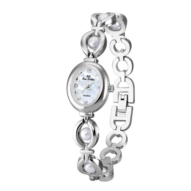 V61 Leisure and Fashion Women Watch Green Jade Jade Crystal Bracelet Watch Light Luxury Clock Giftwatches for Woman