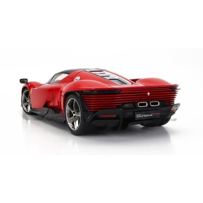 Voiture Miniature De Collection - BBURAGO - FERRARI Daytona SP3 Spider - 1/18 - Rosso Corsa 322 - 2022