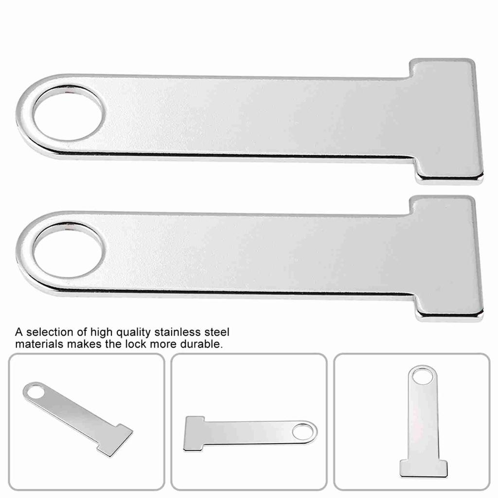 Helmet Strap D   Lock Stainless Steel Motorcycle   for   Black