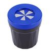 Mini Car Trash Can Desktop Garbage Bin with Cleaning Brush Suction Cup for Vehicles Home Office