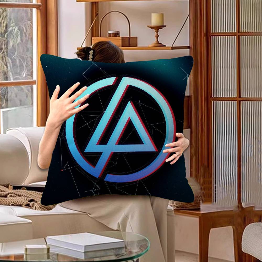 L-Linkin Hot Band Park Maple Design Cushion Cover Happy Autumn Harvest decor Holiday Decorati Pillow Cover