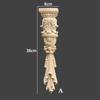 Dropshipping  classic Roman column solid carved carving decoration Chinese stud beam support beam furniture fireplace cabinet