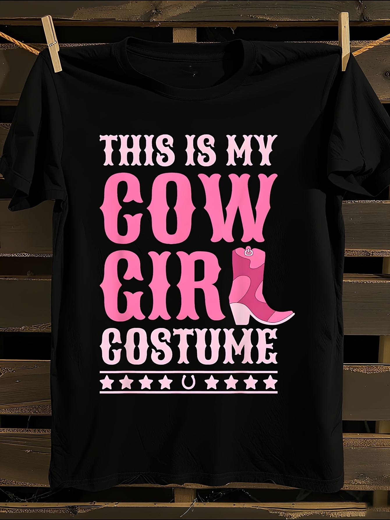 s Western Cowgirl Costume T-shirt S