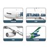NEW France 320 Aircraft Model Building Blocks Jet Liner Airbus Technical Creative Plane Bricks City Toy Children Gift