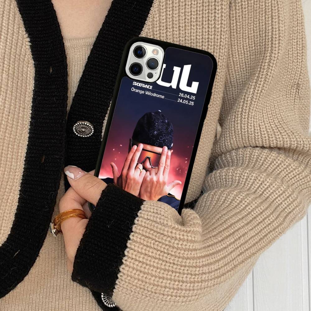 Rapper J-JuL C'est Pas Des Lol Phone Case Wireless Charging PC+TPU For IPhone 11 12 13 14 15 16 17 Pro Max Plus Case