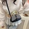 New summer women's premium texture handbag trendy design messenger bag shoulder bag